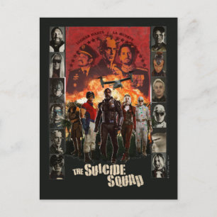 The Suicide Squad   Exlposive Character Roster Postcard
