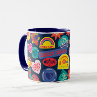 The Suicide Squad | Harley Quinn Badge Pattern Mug
