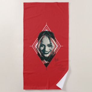 The Suicide Squad   Harley Quinn Diamond Target Beach Towel