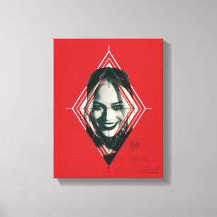 The Suicide Squad   Harley Quinn Diamond Target Canvas Print