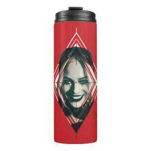 The Suicide Squad Harley Quinn Diamond Target Thermal Tumbler