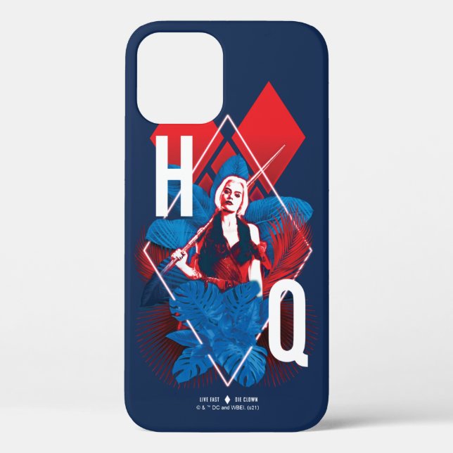 The Suicide Squad | Harley Quinn Fern & Diamonds Case-Mate iPhone Case (Back)