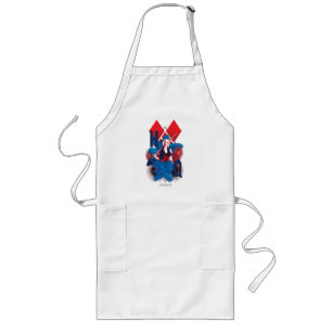 The Suicide Squad Harley Quinn Fern & Diamonds Long Apron
