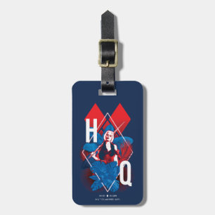 The Suicide Squad Harley Quinn Fern & Diamonds Luggage Tag
