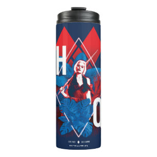 The Suicide Squad   Harley Quinn Fern & Diamonds Thermal Tumbler