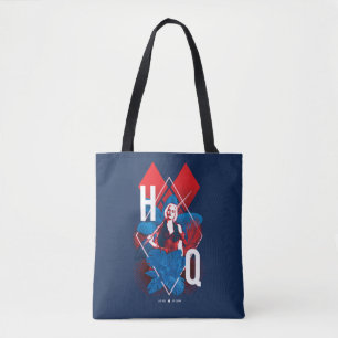 The Suicide Squad Harley Quinn Fern & Diamonds Tote Bag