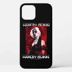 The Suicide Squad   Harley Quinn Red Fern Portrait Case-Mate iPhone Case