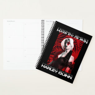 The Suicide Squad Harley Quinn Red Fern Portrait Planner