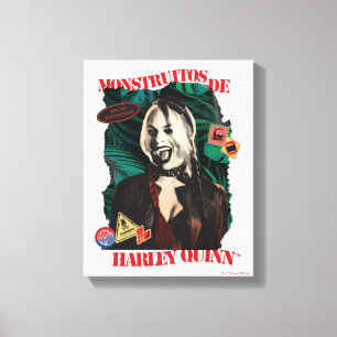 The Suicide Squad   Harley Quinn Winking Canvas Print