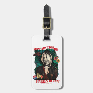 The Suicide Squad | Harley Quinn Winking Luggage Tag