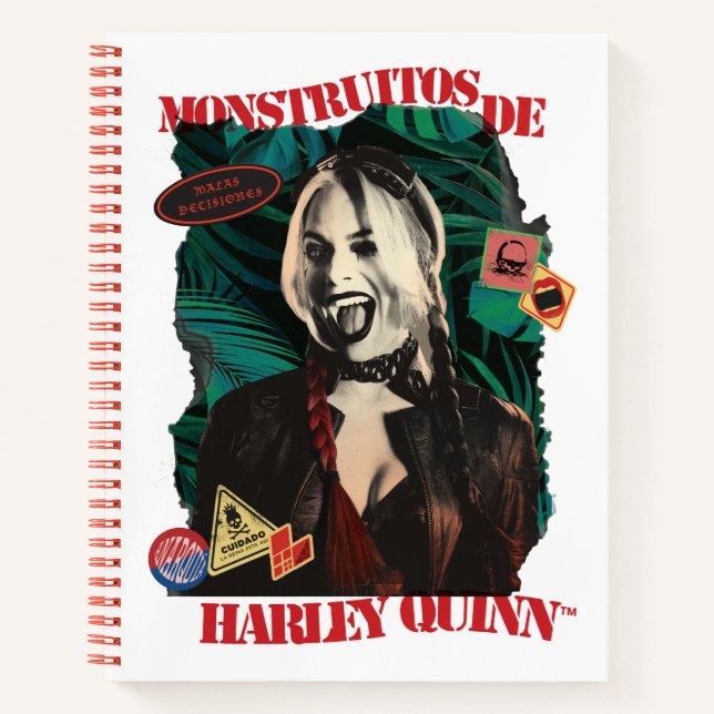 The Suicide Squad | Harley Quinn Winking Notebook (Front)