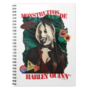 The Suicide Squad Harley Quinn Winking Notebook