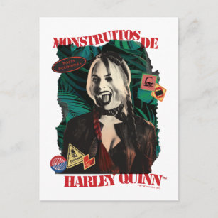 The Suicide Squad   Harley Quinn Winking Postcard