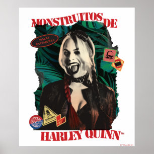 The Suicide Squad   Harley Quinn Winking Poster