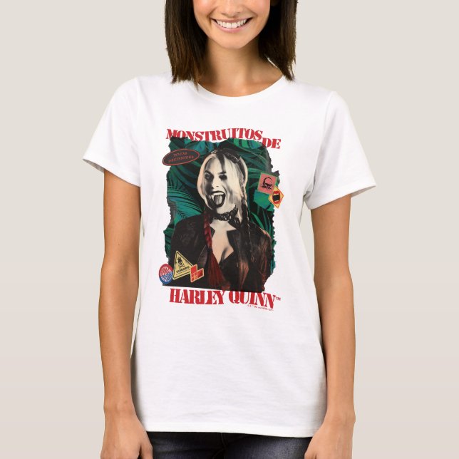 The Suicide Squad | Harley Quinn Winking T-Shirt (Front)