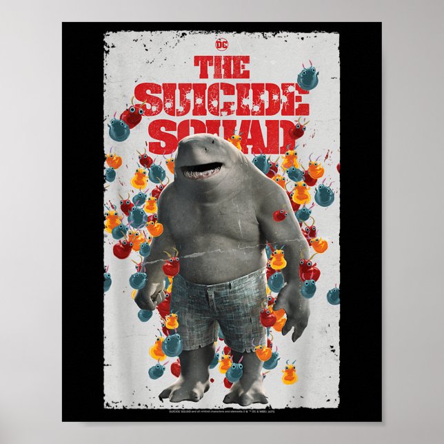 The Suicide Squad King Shark Poster  (Front)