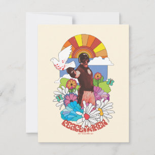 The Suicide Squad Peacemaker Flowers & Sunshine Card
