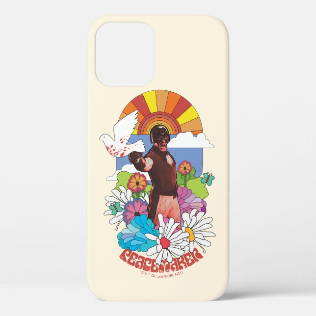 The Suicide Squad | Peacemaker Flowers & Sunshine Case-Mate iPhone Case (Back)