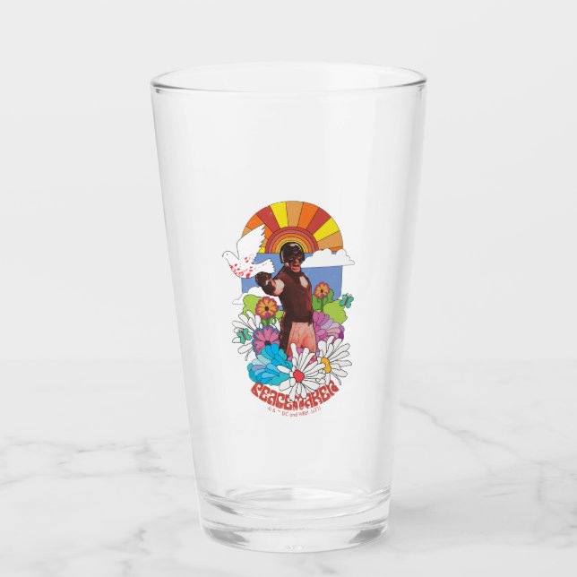The Suicide Squad | Peacemaker Flowers & Sunshine Glass (Front)