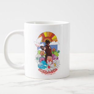 The Suicide Squad Peacemaker Flowers & Sunshine Large Coffee Mug