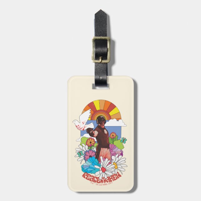 The Suicide Squad | Peacemaker Flowers & Sunshine Luggage Tag (Front Vertical)