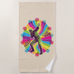 The Suicide Squad Polka-Dot Man Psychedelic Beach Towel