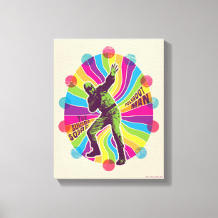 The Suicide Squad Polka-Dot Man Psychedelic Canvas Print