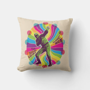 The Suicide Squad   Polka-Dot Man Psychedelic Cushion