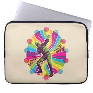 The Suicide Squad   Polka-Dot Man Psychedelic Laptop Sleeve