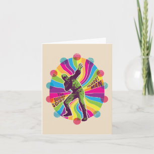 The Suicide Squad   Polka-Dot Man Psychedelic Note Card