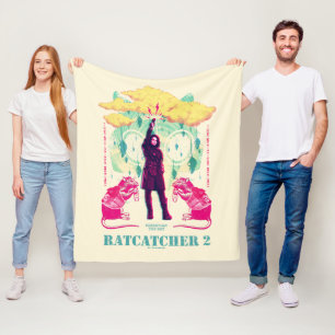 The Suicide Squad   Ratcatcher 2 Illustration Fleece Blanket