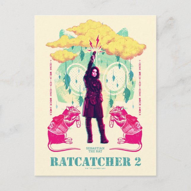 The Suicide Squad | Ratcatcher 2 Illustration Postcard (Front)