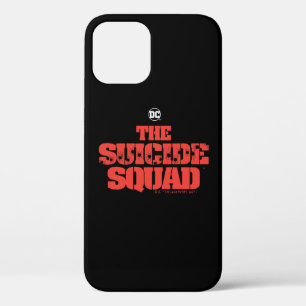 The Suicide Squad   Red and Black Logo iPhone 12 Case