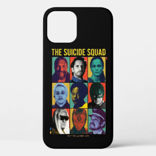 The Suicide Squad   Retro Grid With Amanda Waller Case-Mate iPhone Case