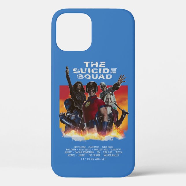 The Suicide Squad | Retro-Style Movie Poster Case-Mate iPhone Case (Back)