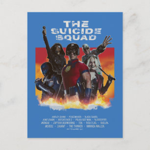 The Suicide Squad   Retro-Style Movie Poster Postcard