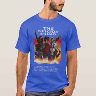 The Suicide Squad   Retro-Style Movie Poster T-Shirt