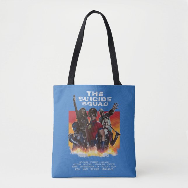 The Suicide Squad | Retro-Style Movie Poster Tote Bag (Front)
