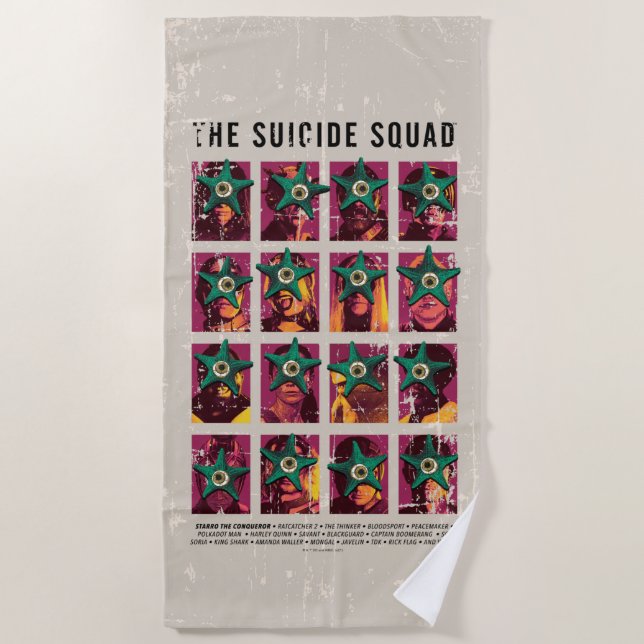 The Suicide Squad | Starro Squad Edition Beach Towel (Front)