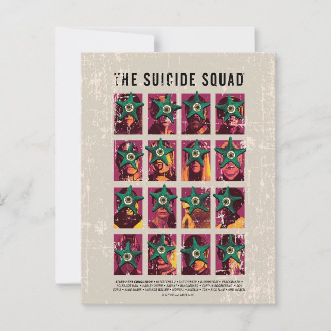 The Suicide Squad | Starro Squad Edition Card (Front)
