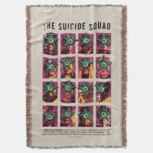 The Suicide Squad   Starro Squad Edition Throw Blanket