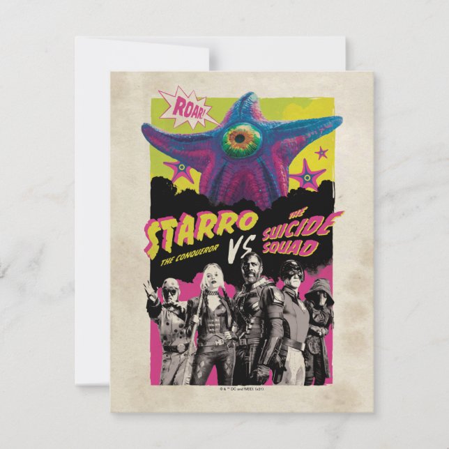 The Suicide Squad | Starro Vs The Suicide Squad Card (Front)