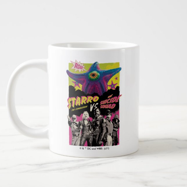 The Suicide Squad | Starro Vs The Suicide Squad Large Coffee Mug (Left)