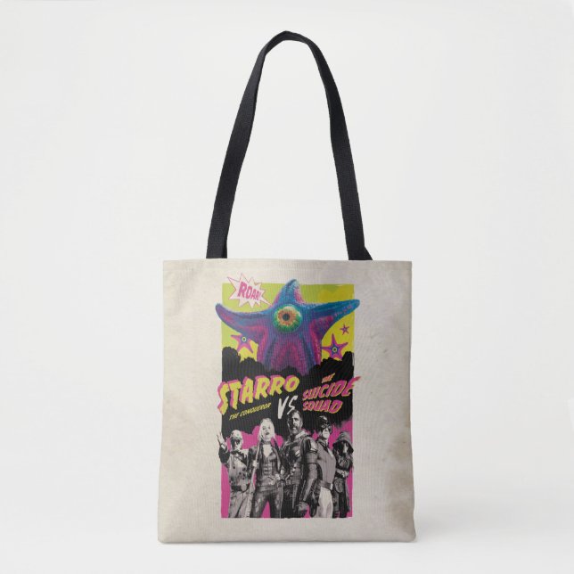The Suicide Squad | Starro Vs The Suicide Squad Tote Bag (Front)
