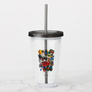 The Suicide Squad   Stylised Avatars Acrylic Tumbler