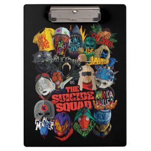 The Suicide Squad   Stylised Avatars Clipboard