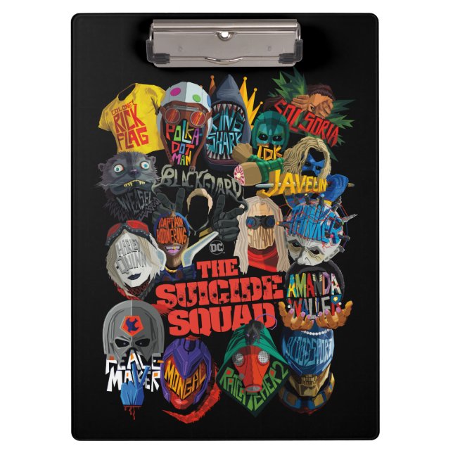 The Suicide Squad | Stylised Avatars Clipboard (Front)