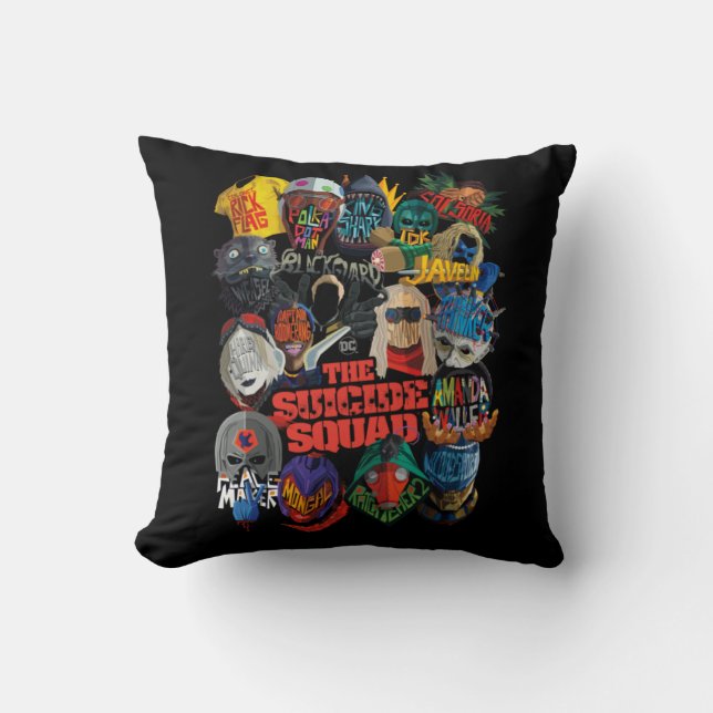 The Suicide Squad | Stylised Avatars Cushion (Front)