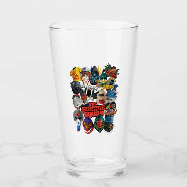 The Suicide Squad | Stylised Avatars Glass (Front)