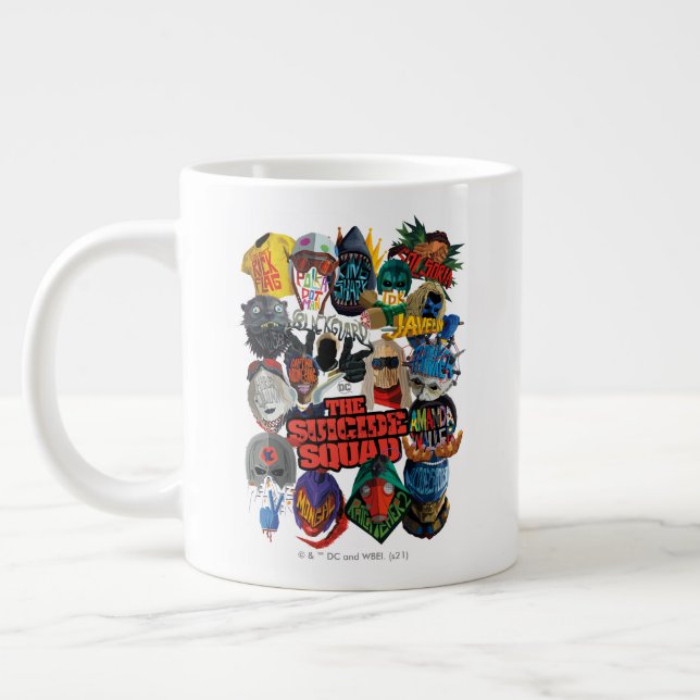 The Suicide Squad | Stylised Avatars Large Coffee Mug (Left)